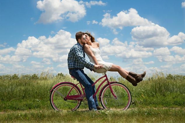 engaged couple